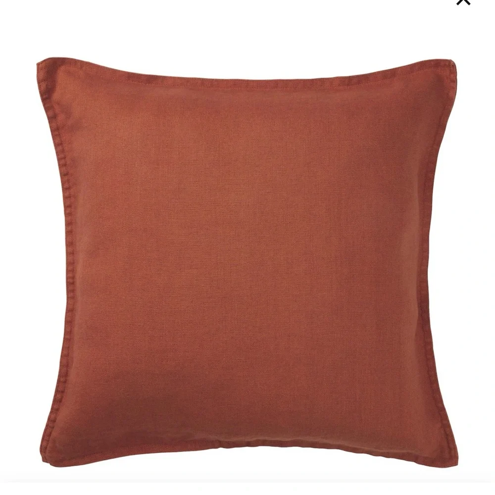 IKEA Rust Orange Throw Pillow NWT